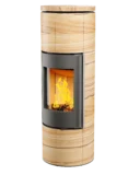 Печь-камин Астов R1.0 XL K MAX — Песчаник