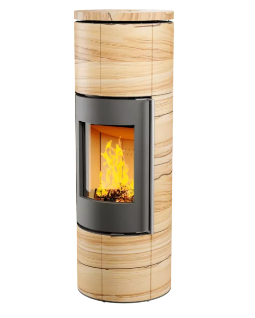 Печь-камин Астов R1.0 XL K MAX — Песчаник